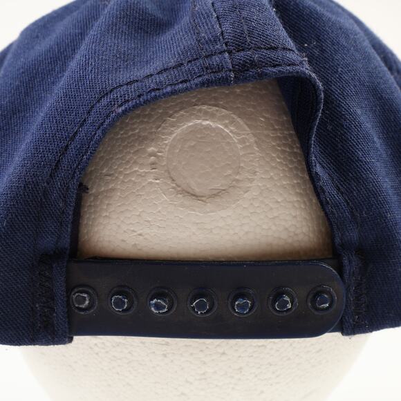 Vintage BSA Boy Cub Scouts Wolf Badge Patch Snapback Packable Hat Blue Yellow - Picture 9 of 9